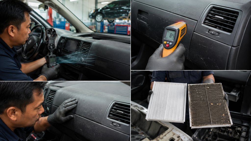 Filter AC Mobil Kotor, 4 Tanda Wajib Ganti Sebelum Kabin Bau Apek