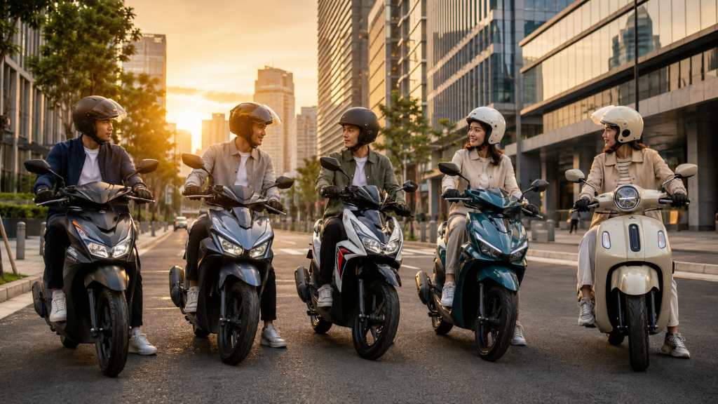 5 Motor Matic Paling Irit BBM 2026: Panduan Memilih buat Harianmu
